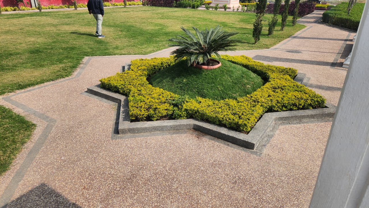 Residential Path Garden